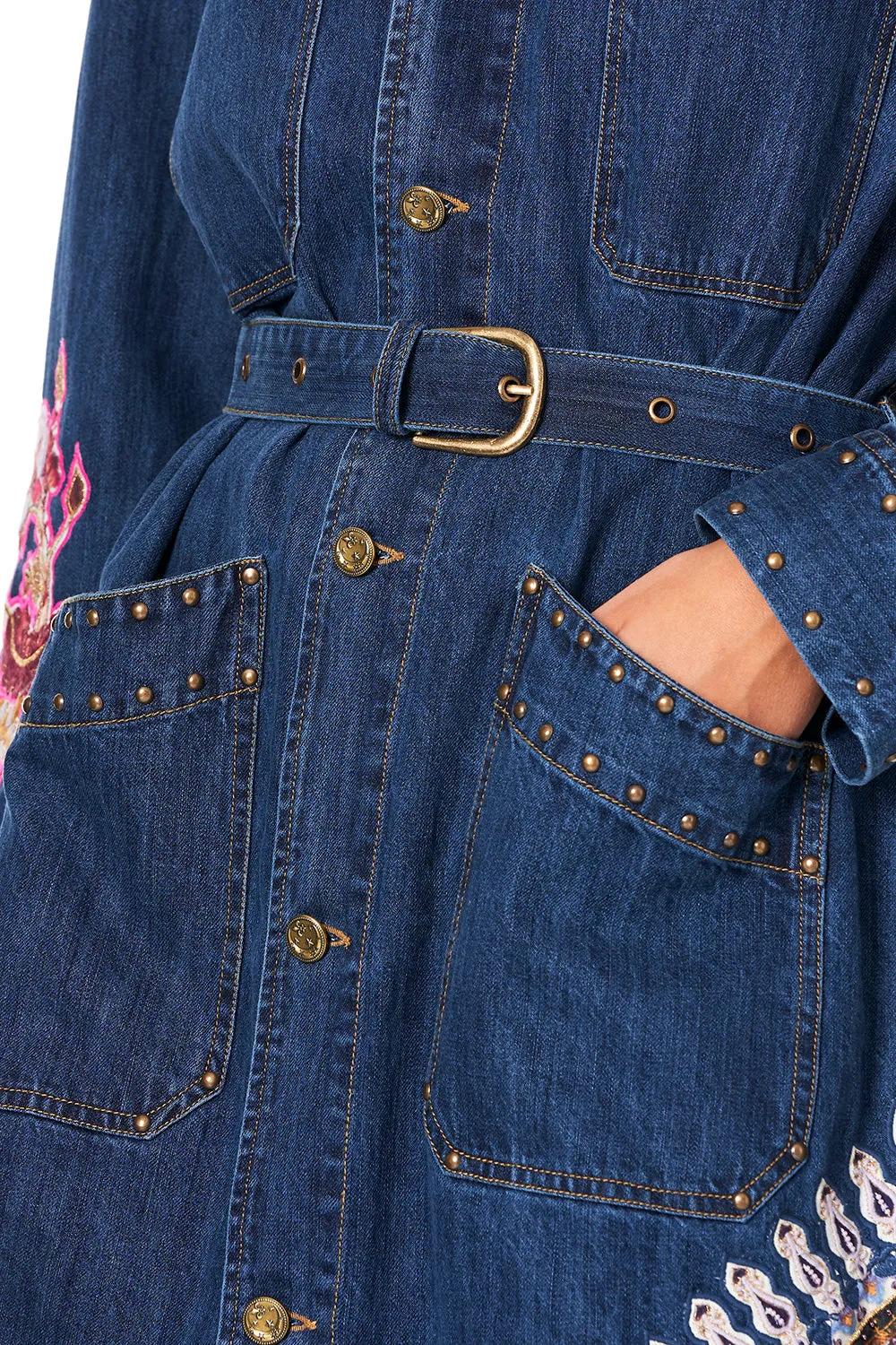 DENIM TRENCH COAT DAUGHTER'S DESTINY