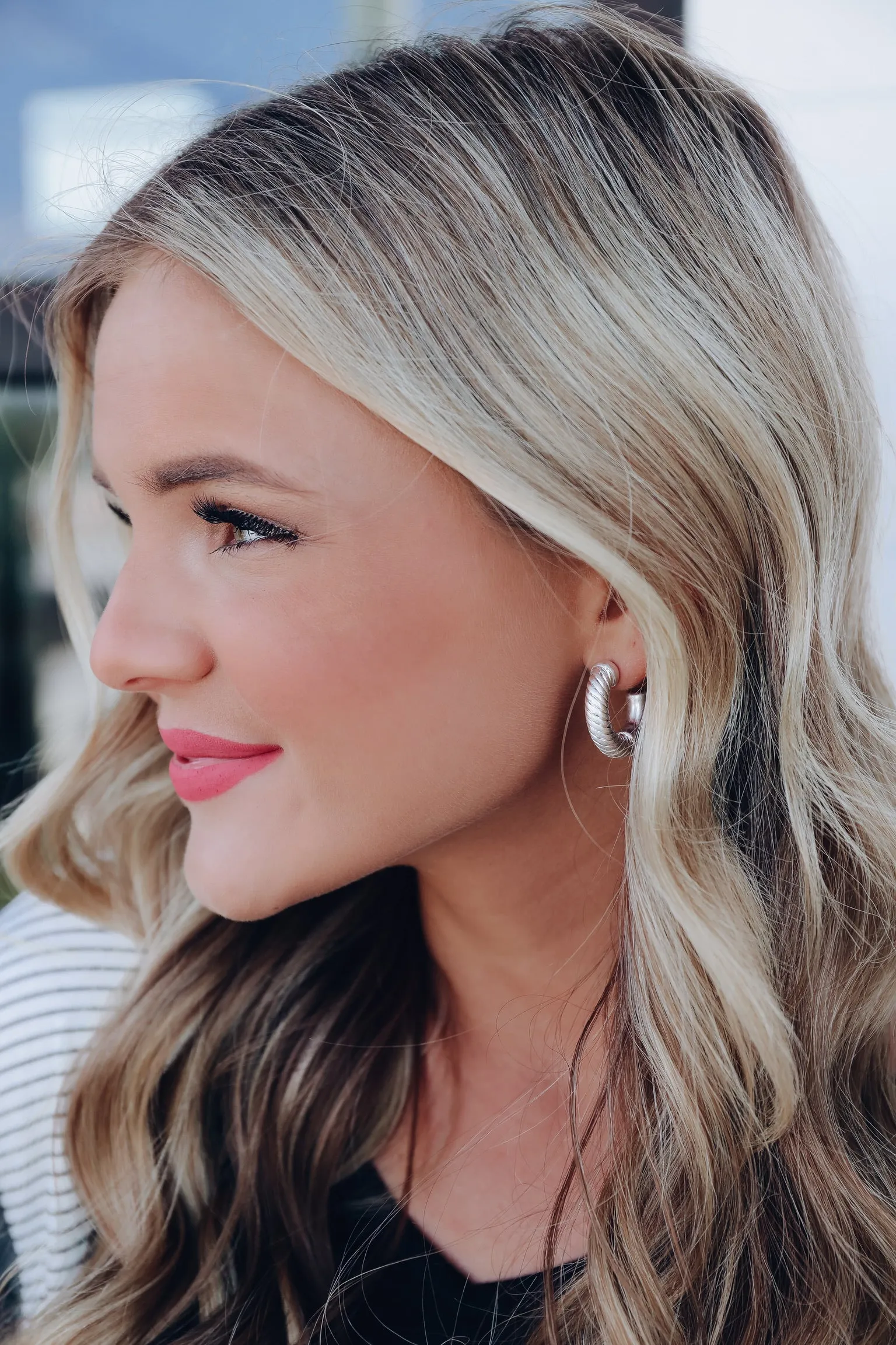 Devin Earrings - Silver