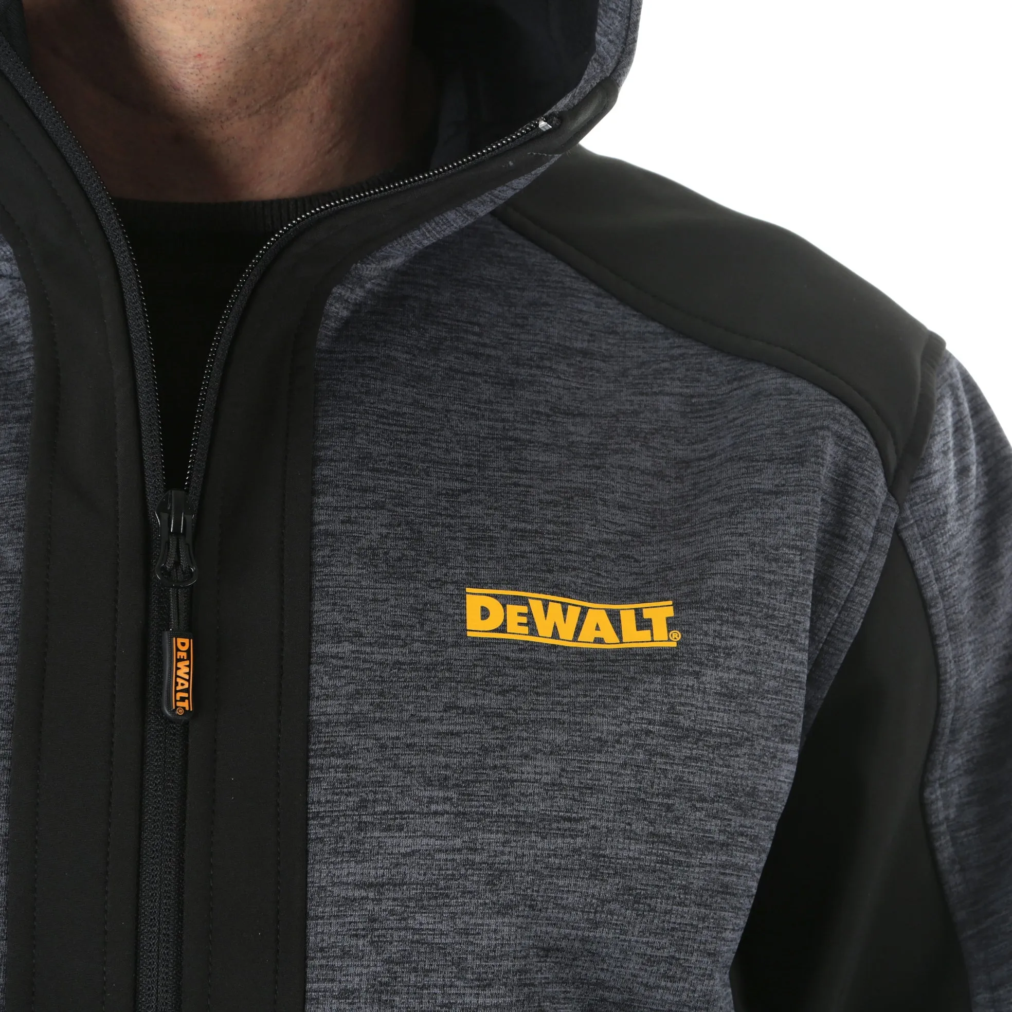 DEWALT Gloucester Men's Waterproof, Soft Shell, Hooded Work Jacket