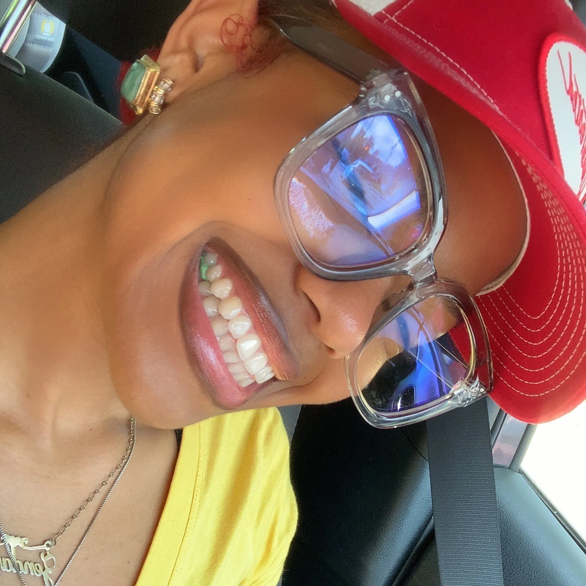 DEXTER Clear Big Chunky Glasses | Blue Light Lens