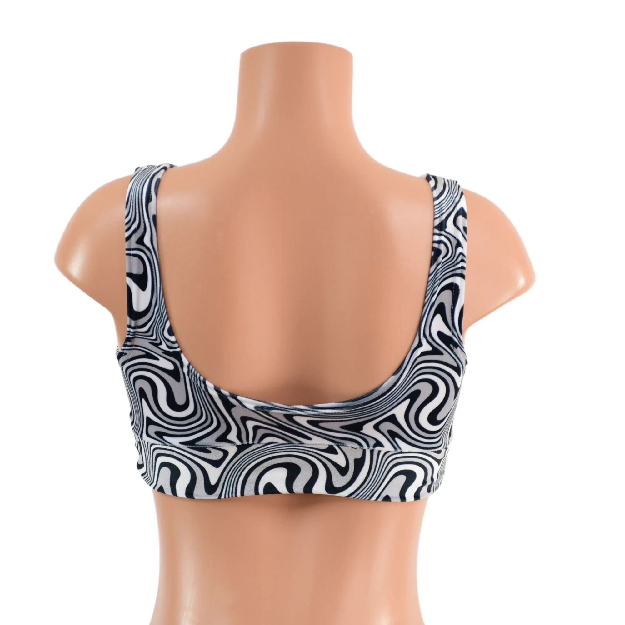 Distortion Velvet Starlette Bralette