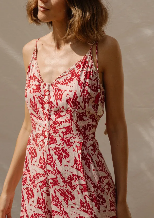Dixie Jumpsuit // Saintes Print