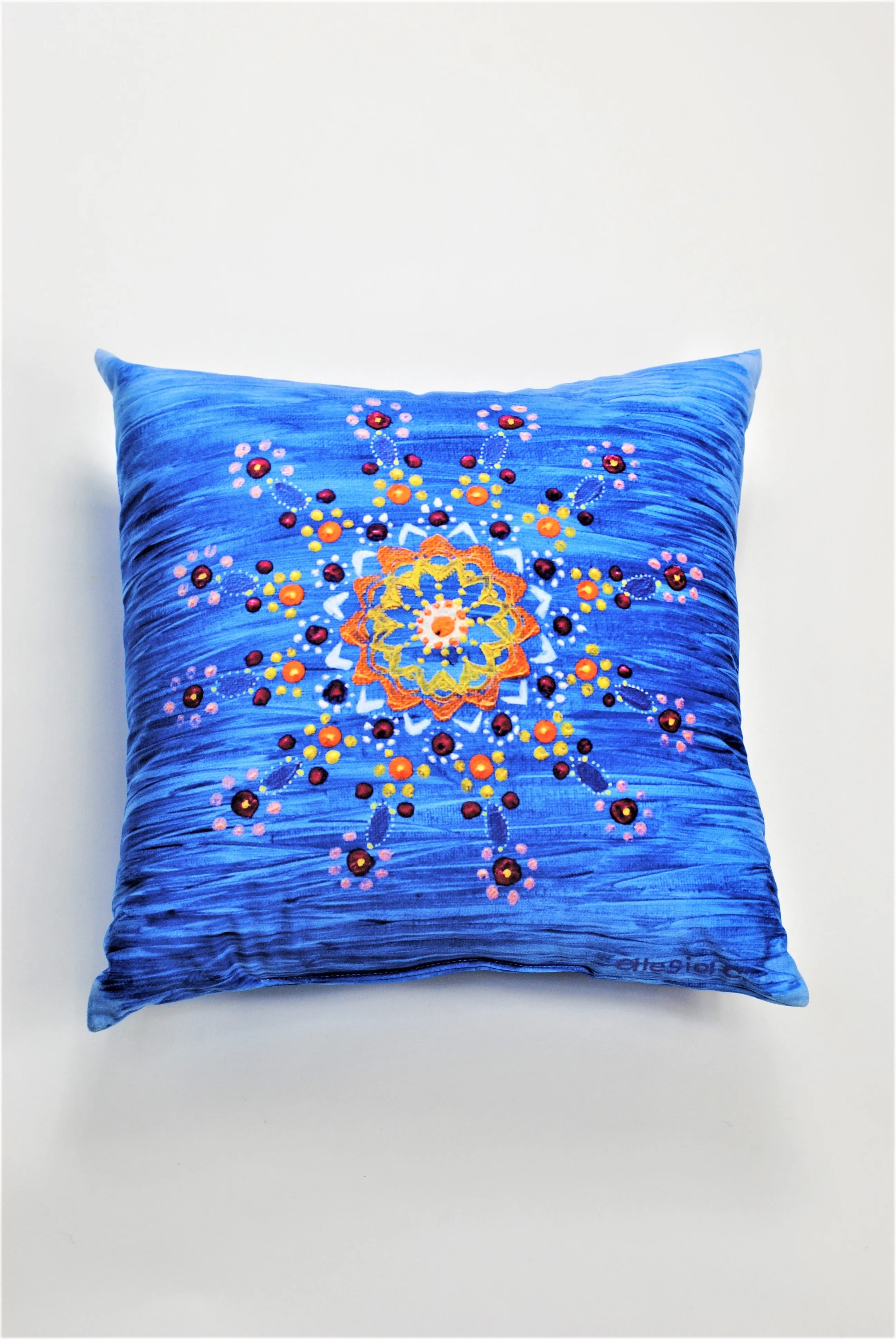 DREAM MANDALA Alesia Dot Art Decorative Throw Pillow