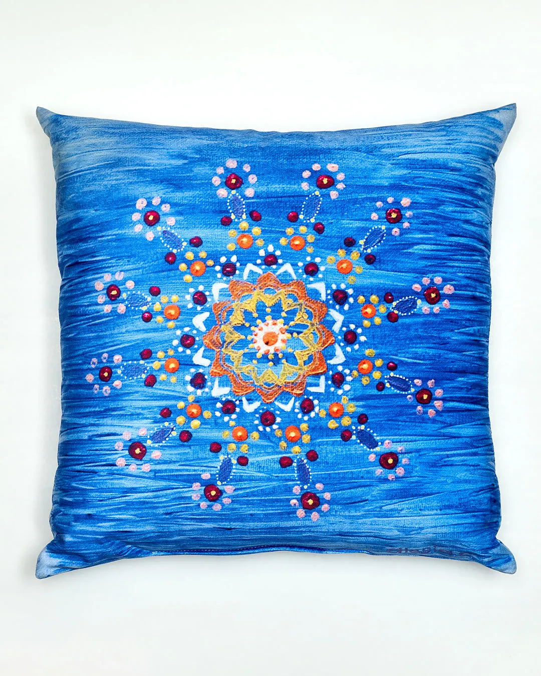 DREAM MANDALA Alesia Dot Art Decorative Throw Pillow