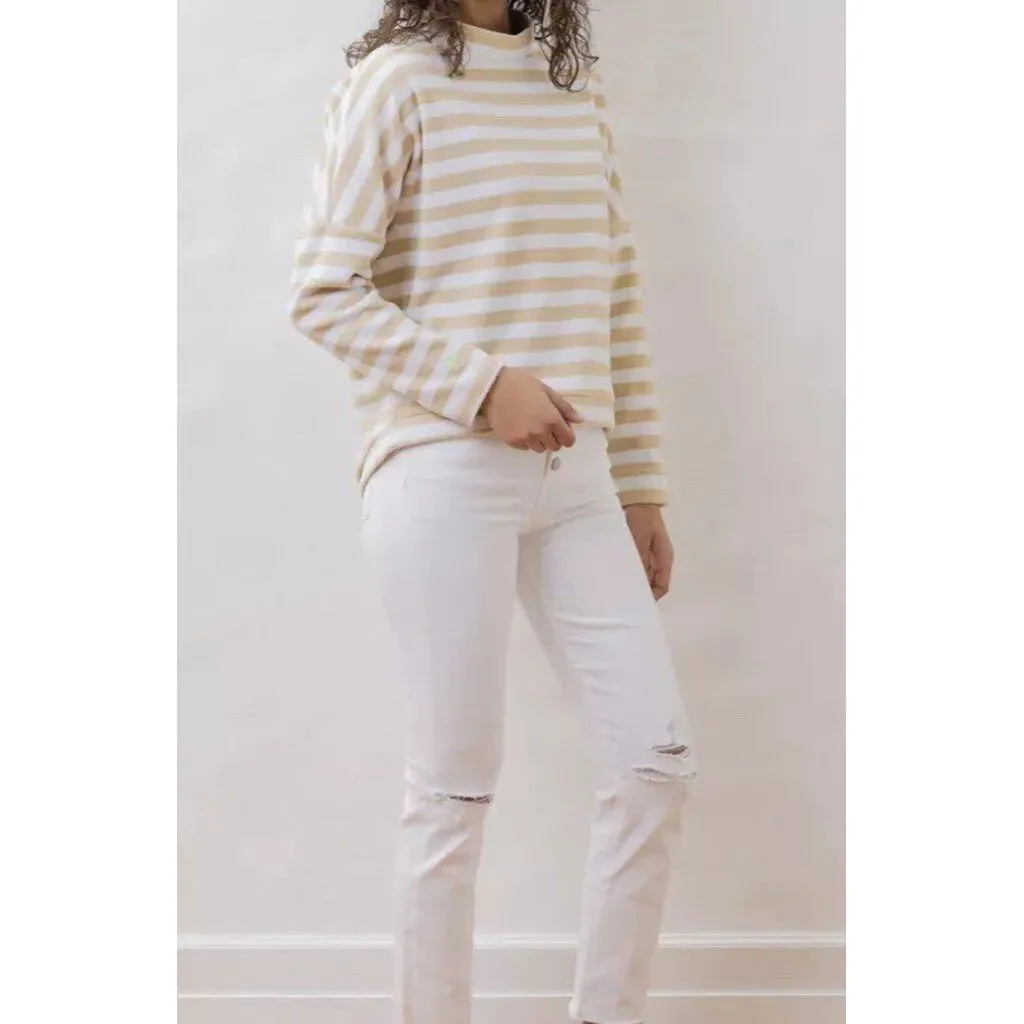 Dudley Stephens Brighton Boatneck Fleece - Size Medium