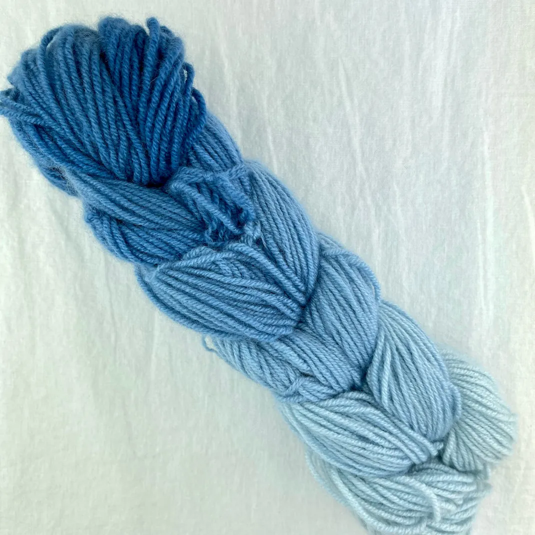 Endless Ombré Cowl/Scarf Knitting Kit | Jade Sapphire Mini Ombré Collection & Knitting Pattern