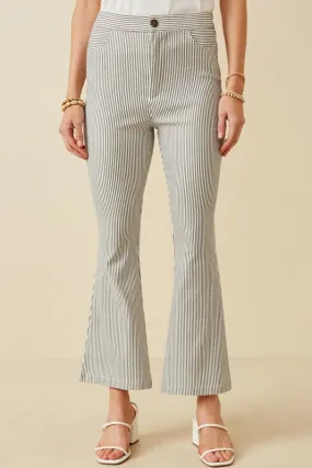 Feels So Right Pinstripe Flare Pants