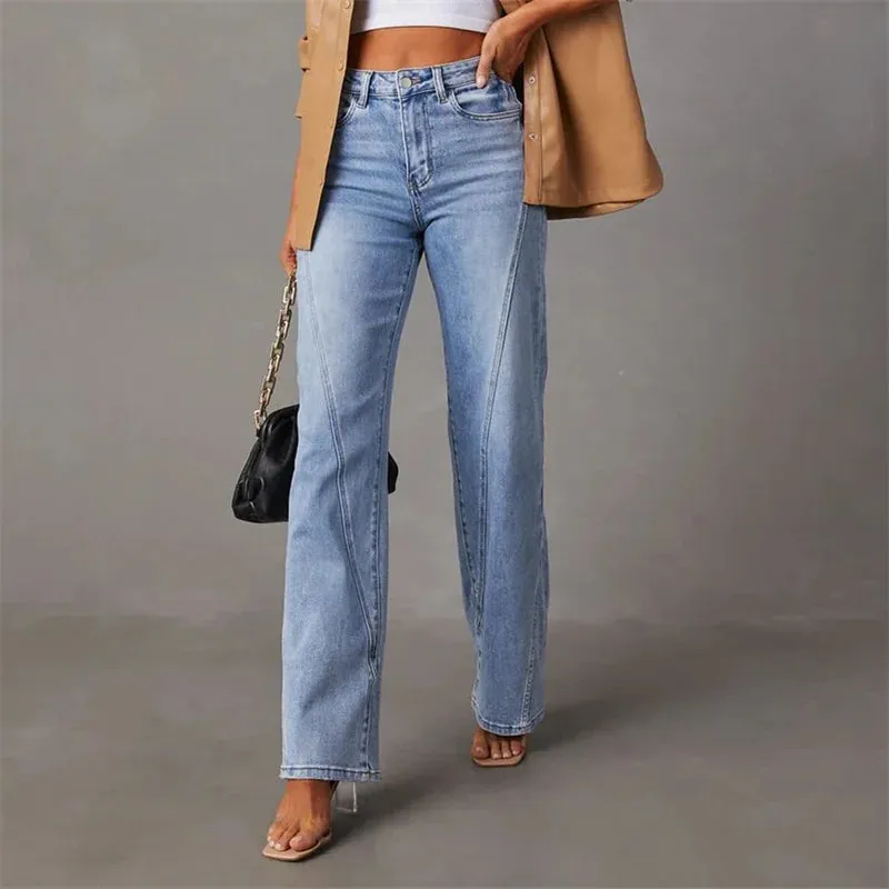 Flared Jeans voor een Tijdloze Elegantie