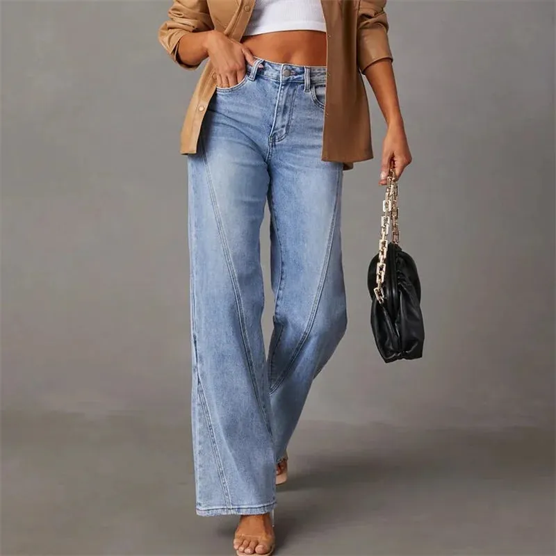 Flared Jeans voor een Tijdloze Elegantie