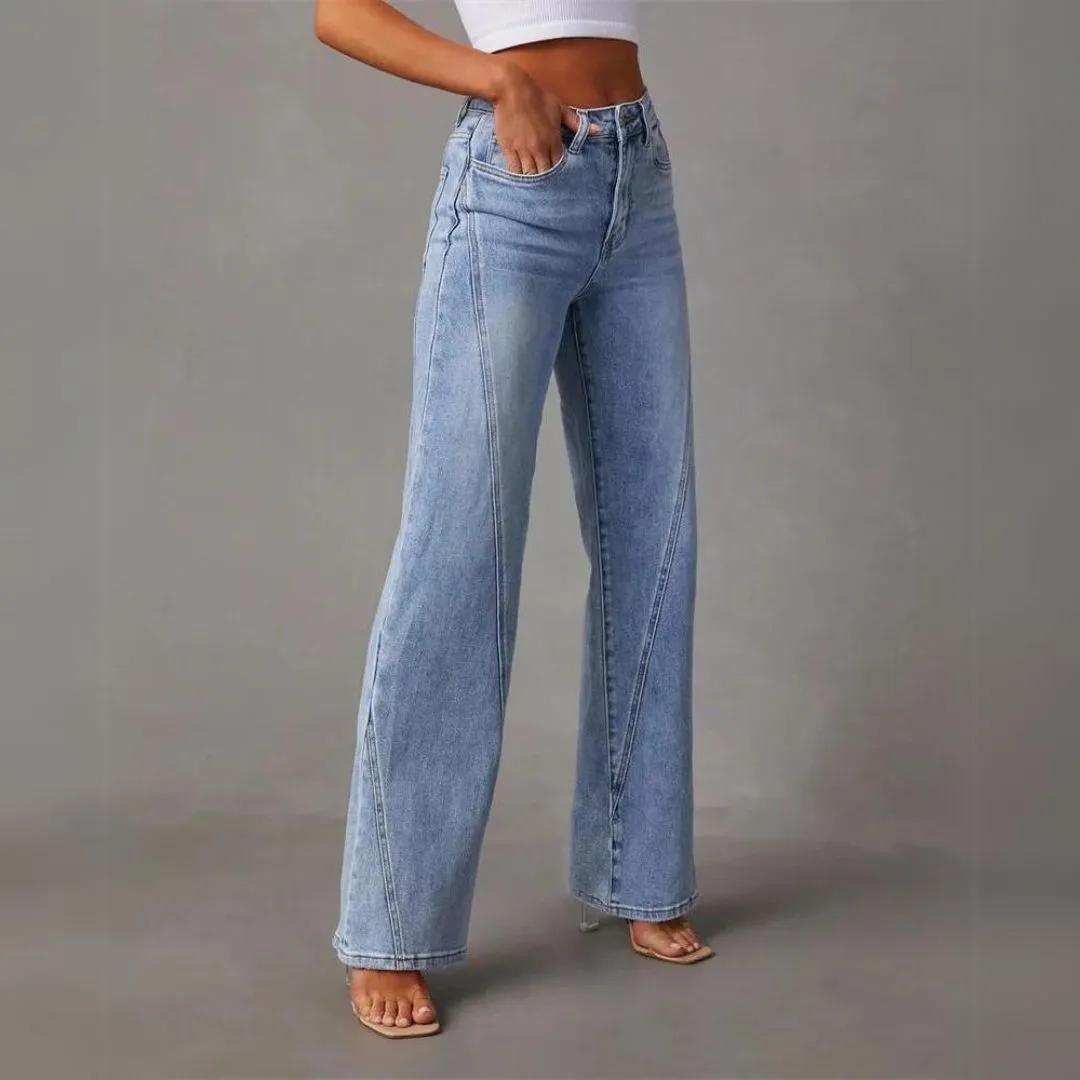 Flared Jeans voor een Tijdloze Elegantie
