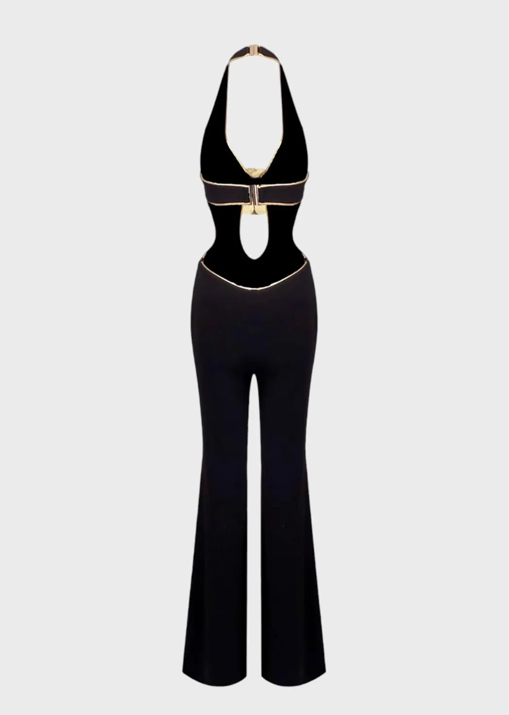 Frankie Halter Bandage Jumpsuit