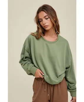 Fresh French Terry Bubble Pullover