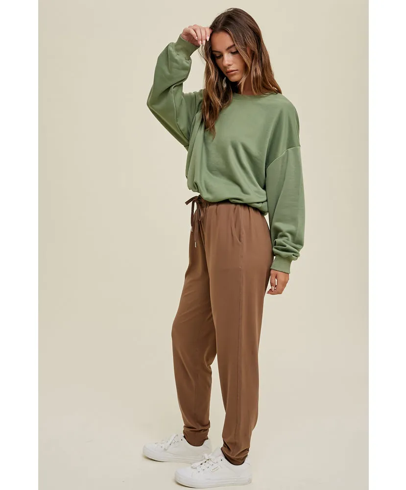 Fresh French Terry Bubble Pullover