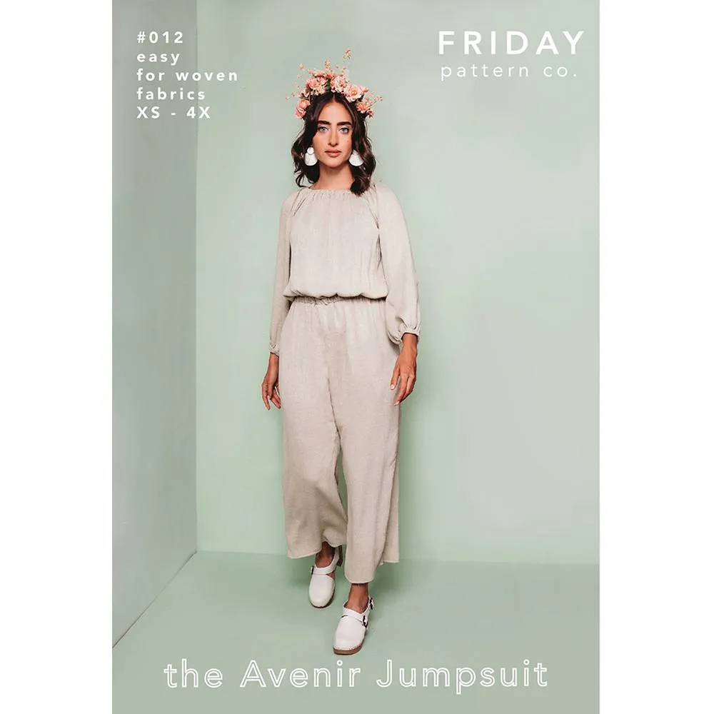 Friday Pattern Company - Avenir Jumpsuit Pattern