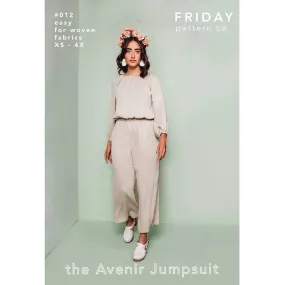 Friday Pattern Company - Avenir Jumpsuit Pattern
