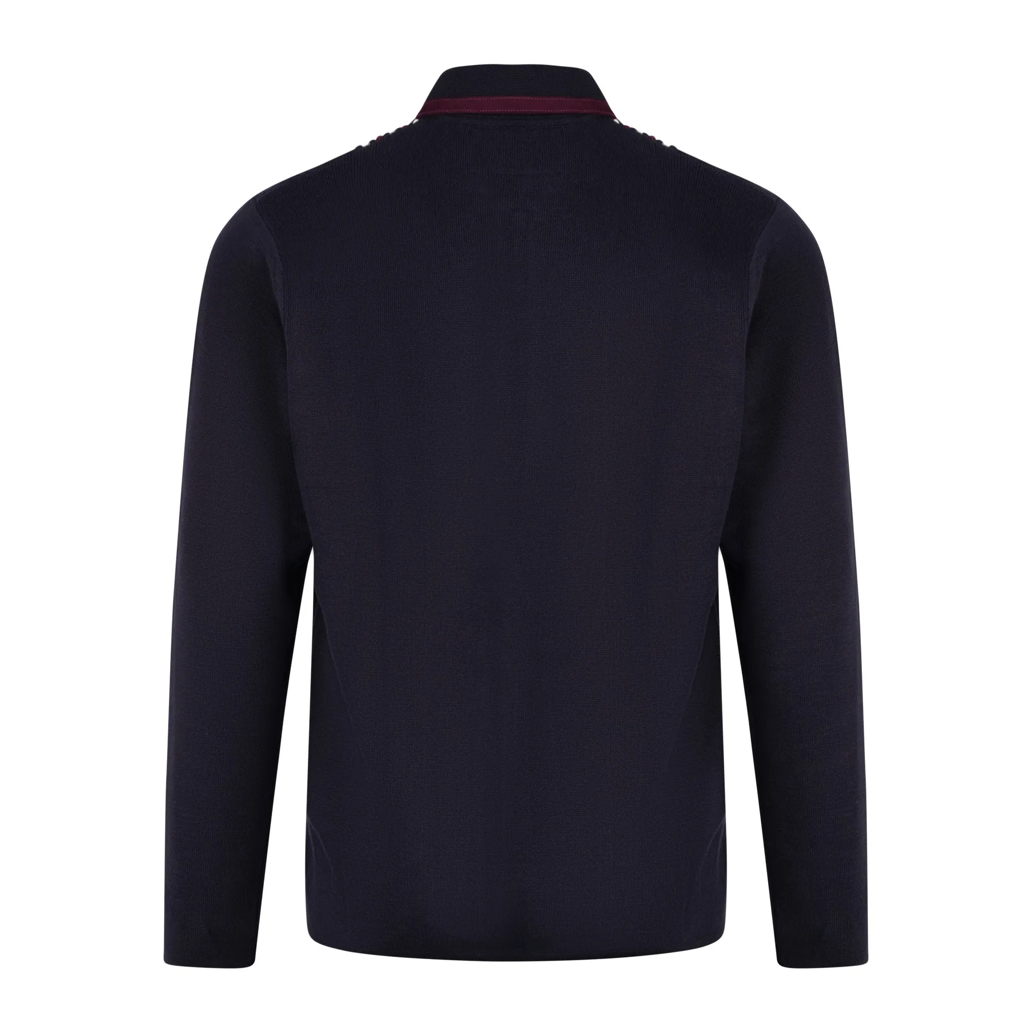 Gabicci Vintage Norman Anniversary Knit Polo Navy