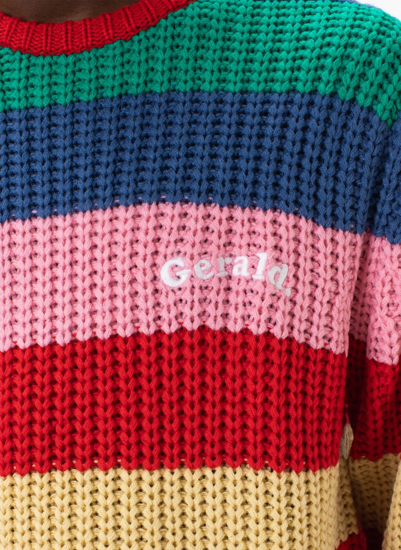 Gerald Knit Sweater Stripe