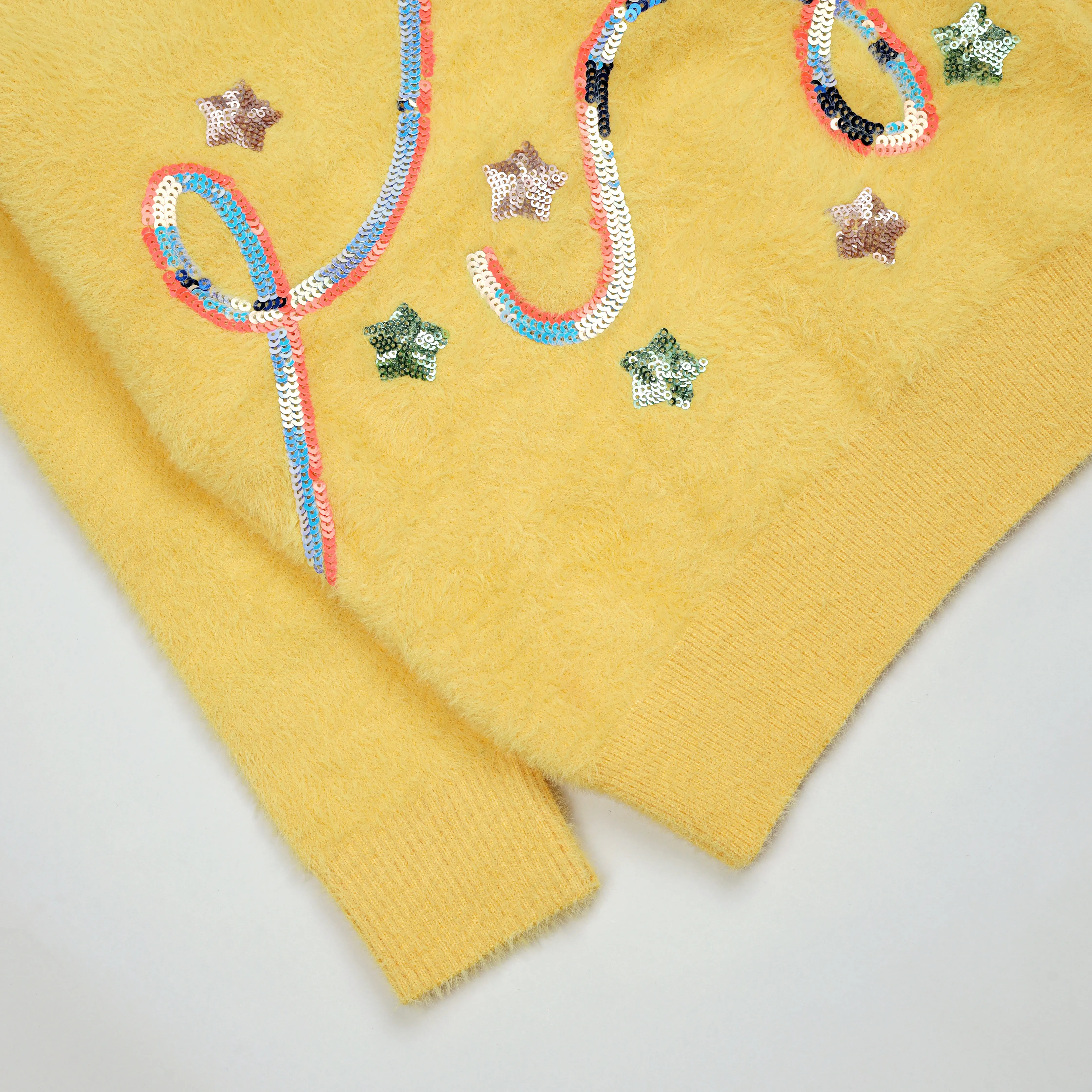 Girls Pullover yellow 1252