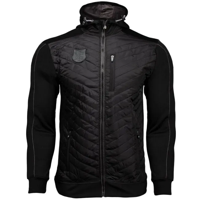 Gorilla Wear Jefferson Front Padded Jacket - Black-Grey