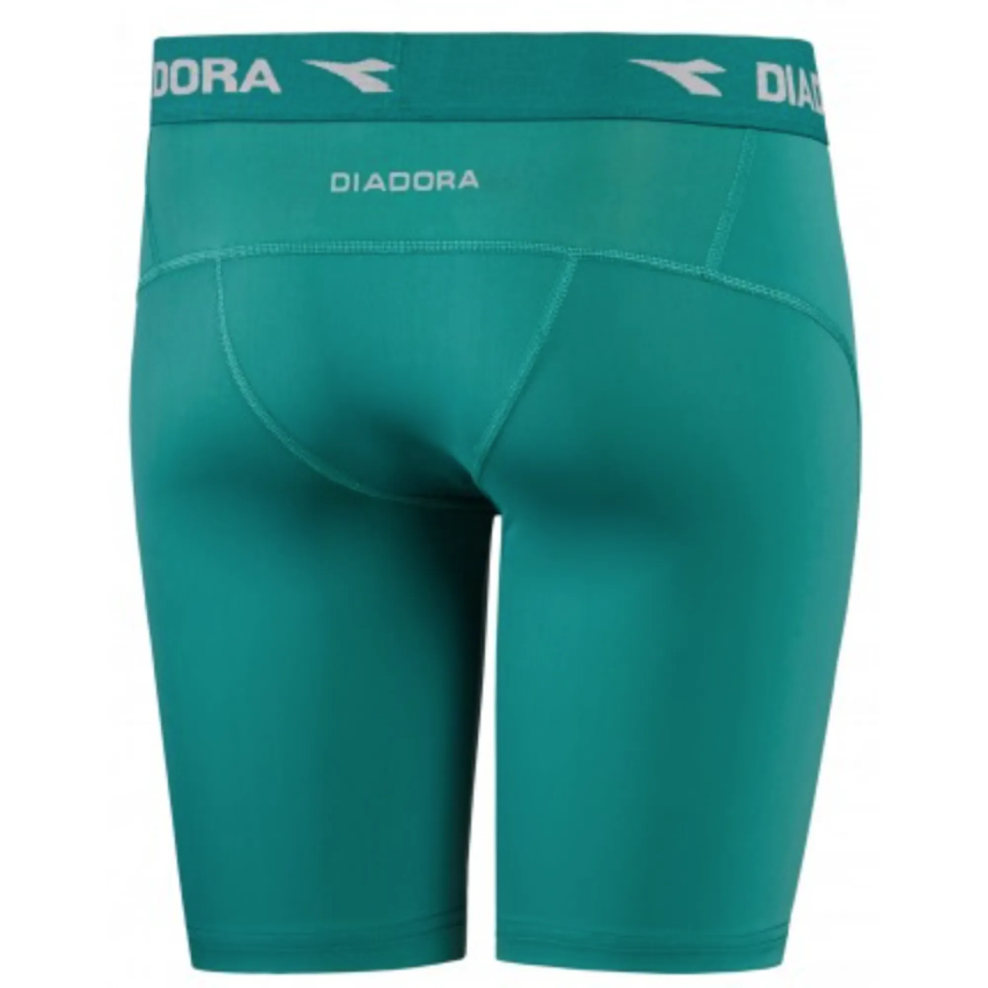 GREEN DIADORA COMPRESSION SHORT