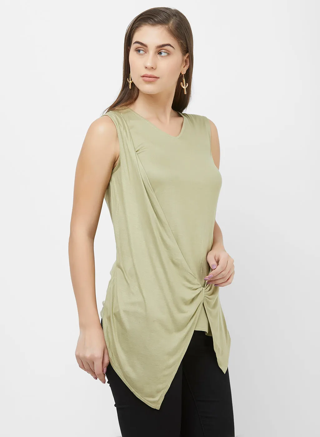 Green Solid Top