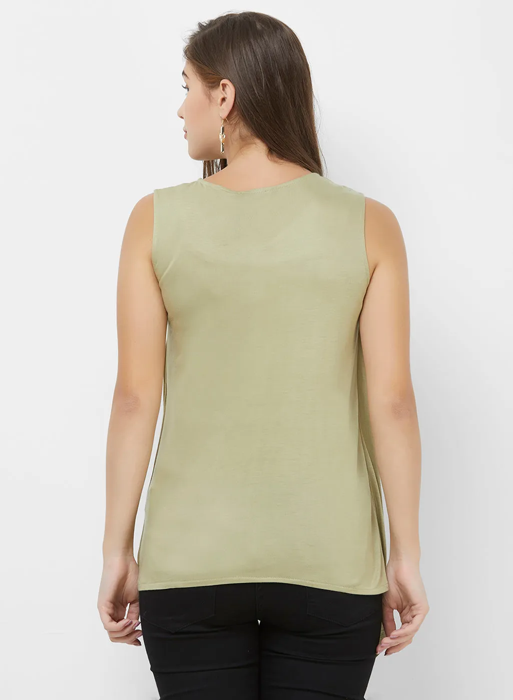 Green Solid Top