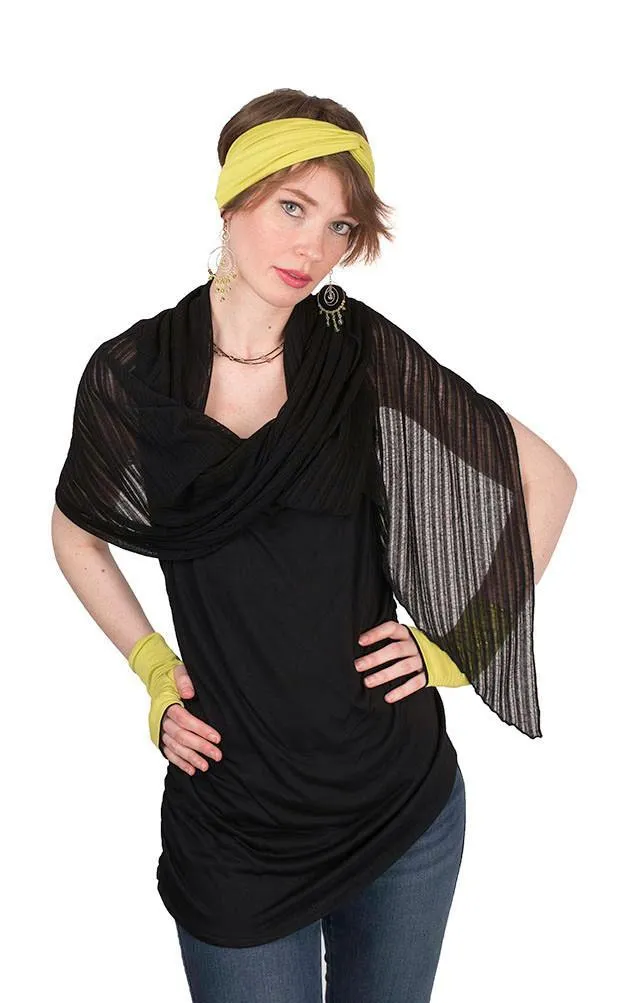 Handkerchief Scarf - Cotton Voile, Solid (Limited Availability - Jet Sold Out!)