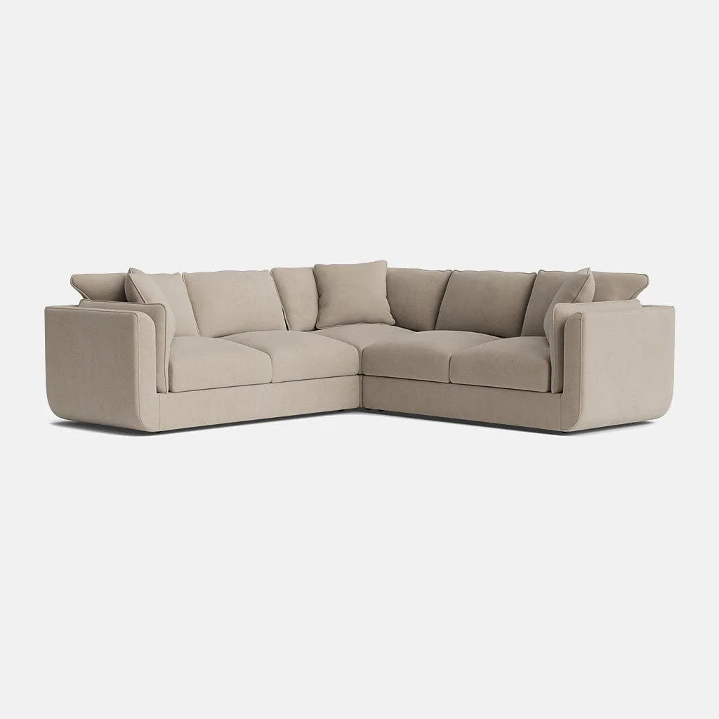 Hatton Luxe Chenille Double Corner - Champagne Bliss