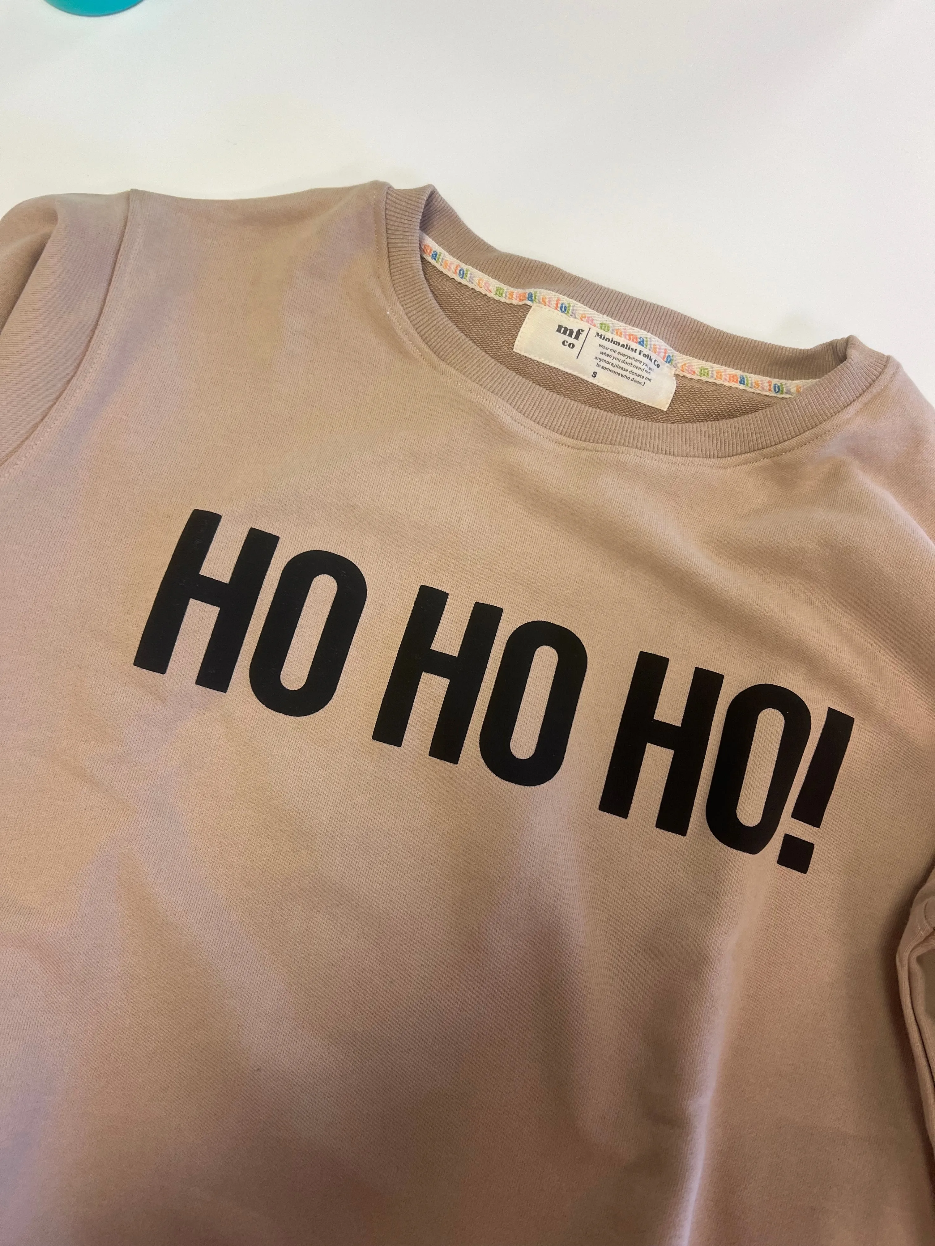 ***IMPERFECT** HOHOHO! | Drop Shoulder Oversized Pullover | ADULT