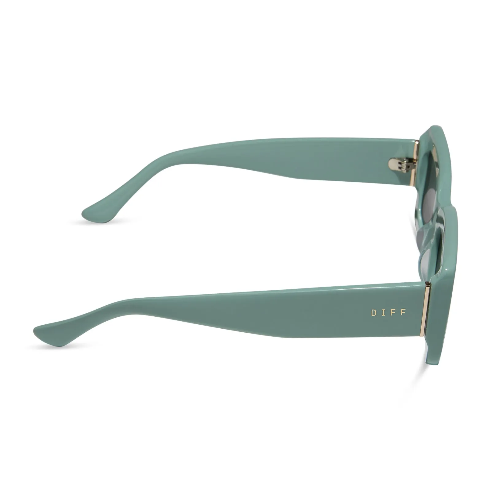 INDY - STEEL TEAL   GREY   POLARIZED SUNGLASSES