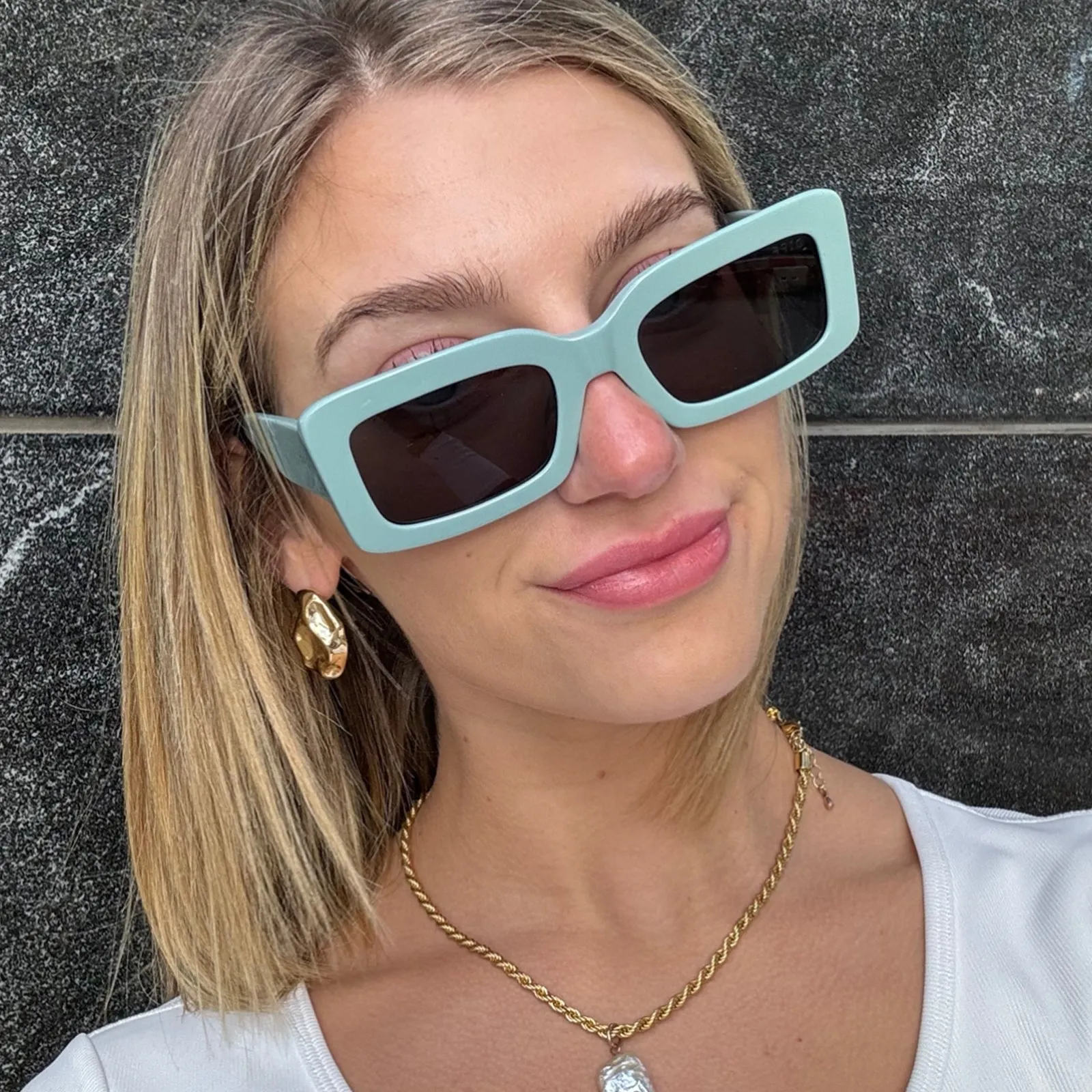 INDY - STEEL TEAL   GREY   POLARIZED SUNGLASSES