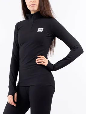 Journey Rib Black Base Layer