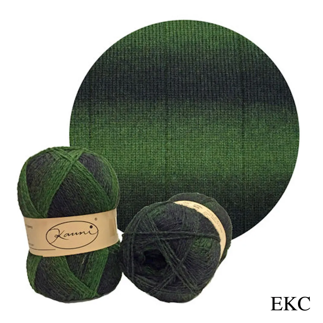 Kauni Effektgarn Garter Stitch Scarf Knitting Kit | Kauni Effektgarn & Knitting Pattern (#245)