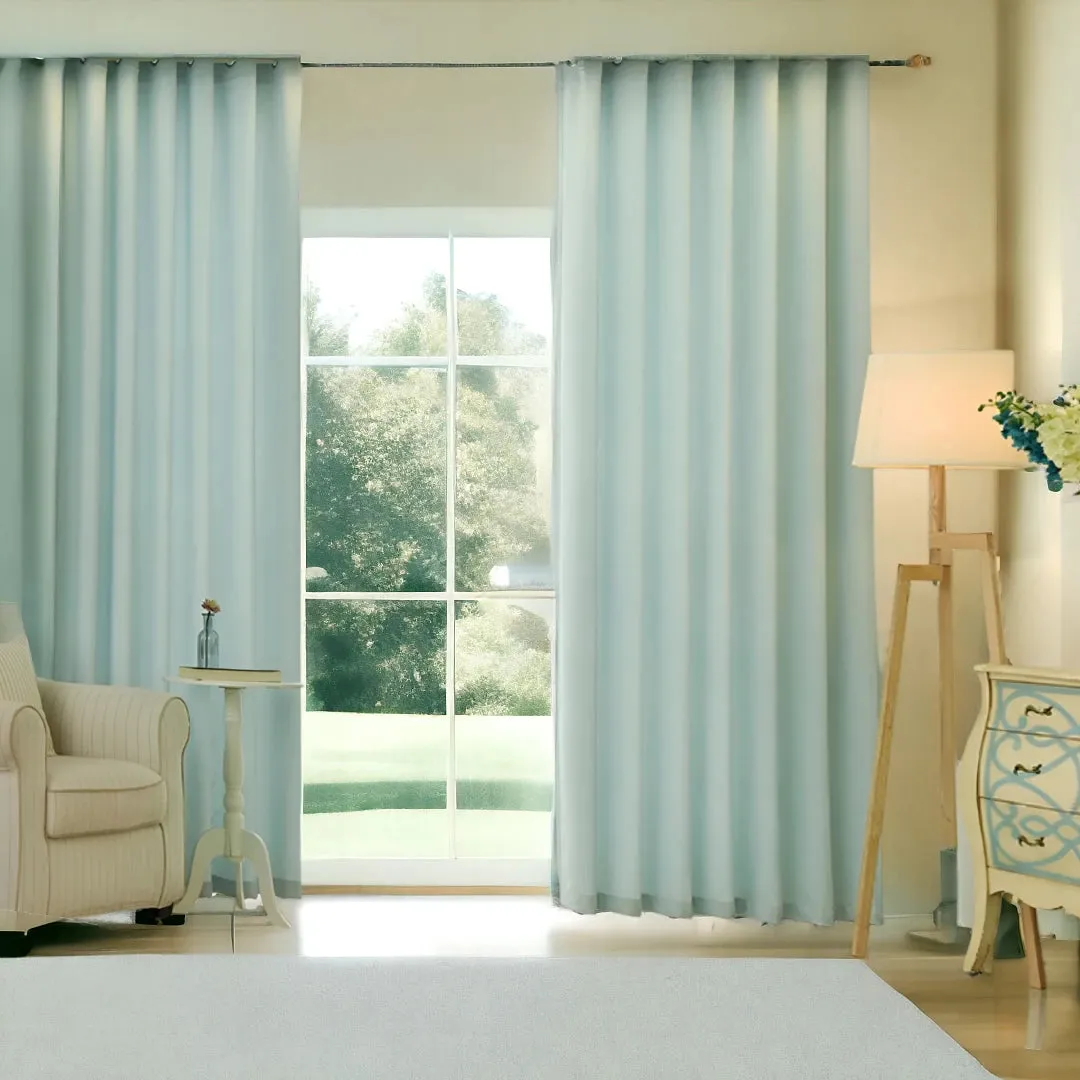 Kenley Two-Layer Room-Darkening Blackout Custom Curtain