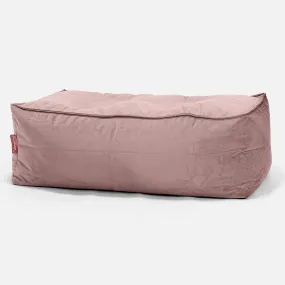 Large Footstool - Velvet Rose Pink