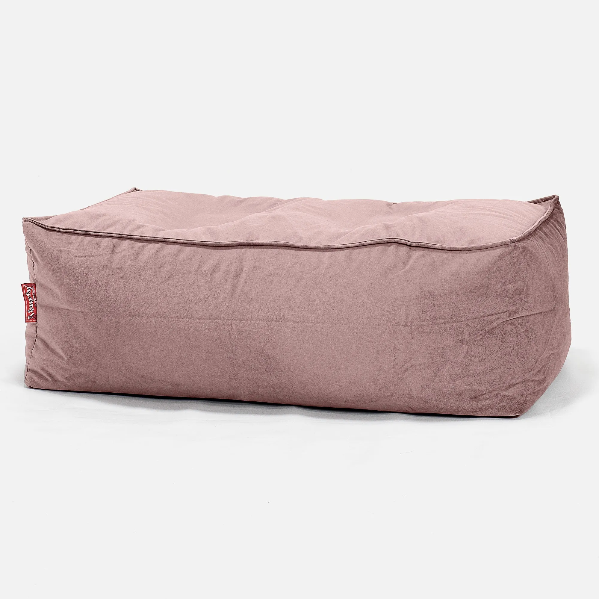 Large Footstool - Velvet Rose Pink