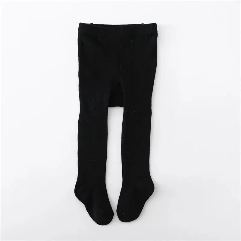 Lawadka Infant Baby Girl Tights Knitted Stockings for Girls Cotton