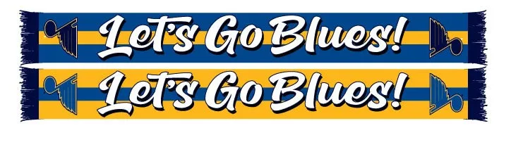 Let's Go Blues Scarf