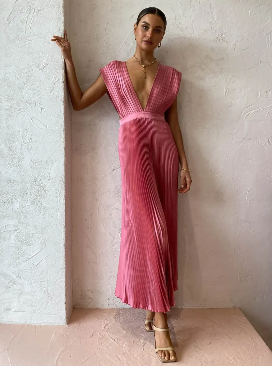 Lidee Gala Gown in Dusty Rose