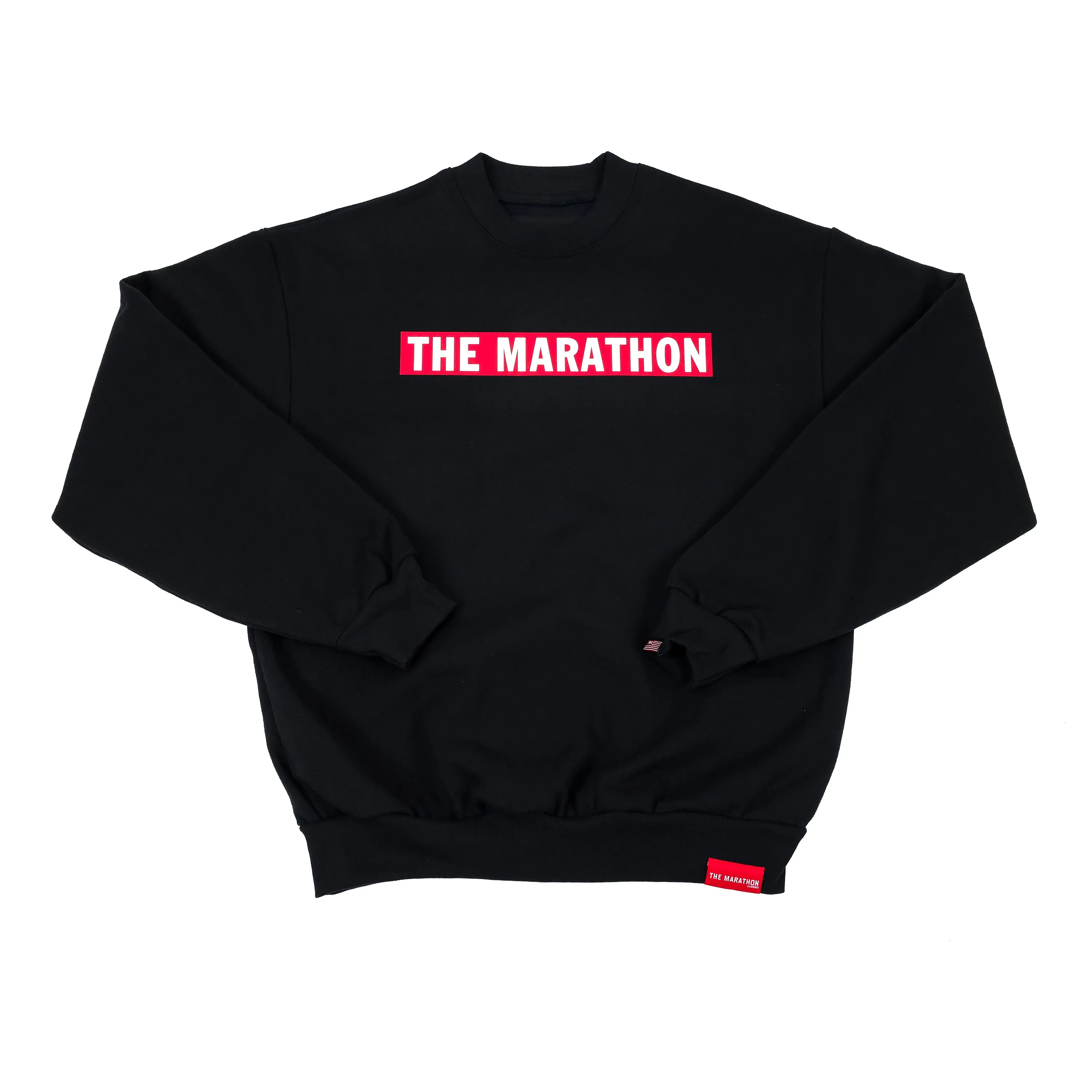 Limited Edition Marathon Bar Crewneck - Black