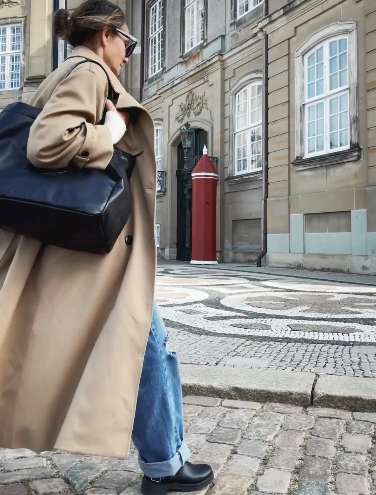 LINED TRENCH COAT - CAMEL