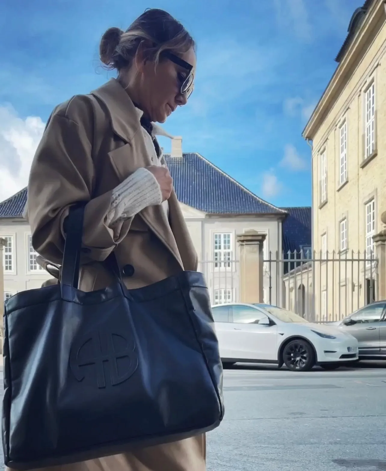 LINED TRENCH COAT - CAMEL