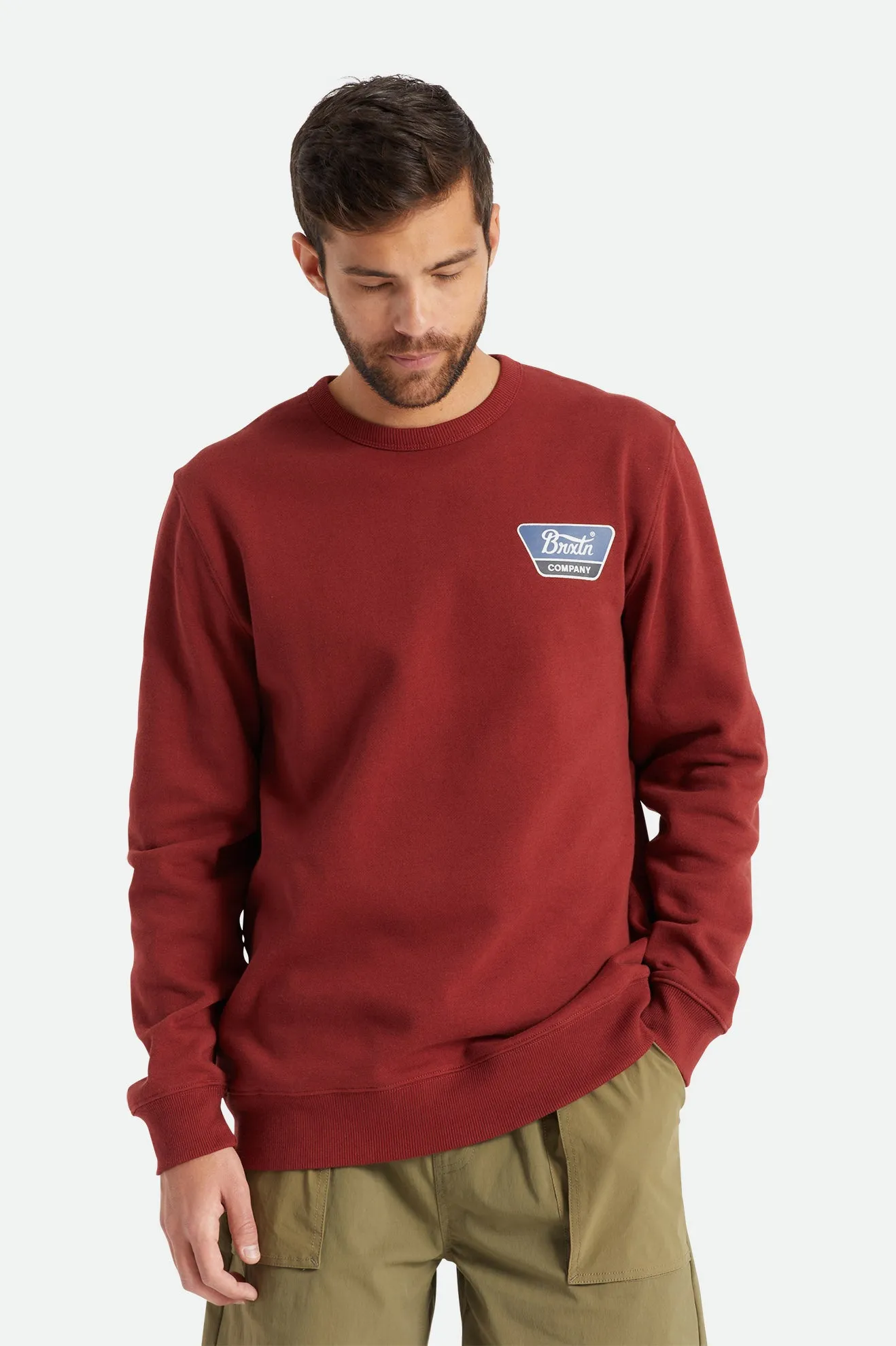 Linwood Crew - Dark Brick