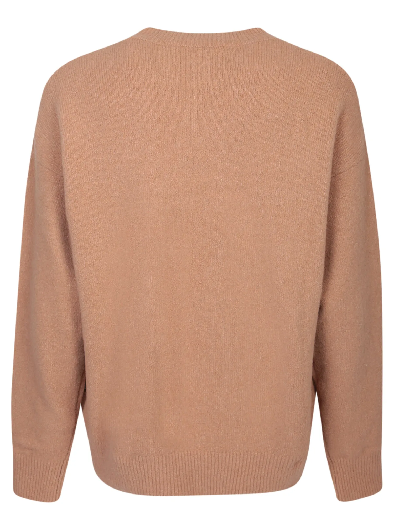 Logo on the chest camel pullover