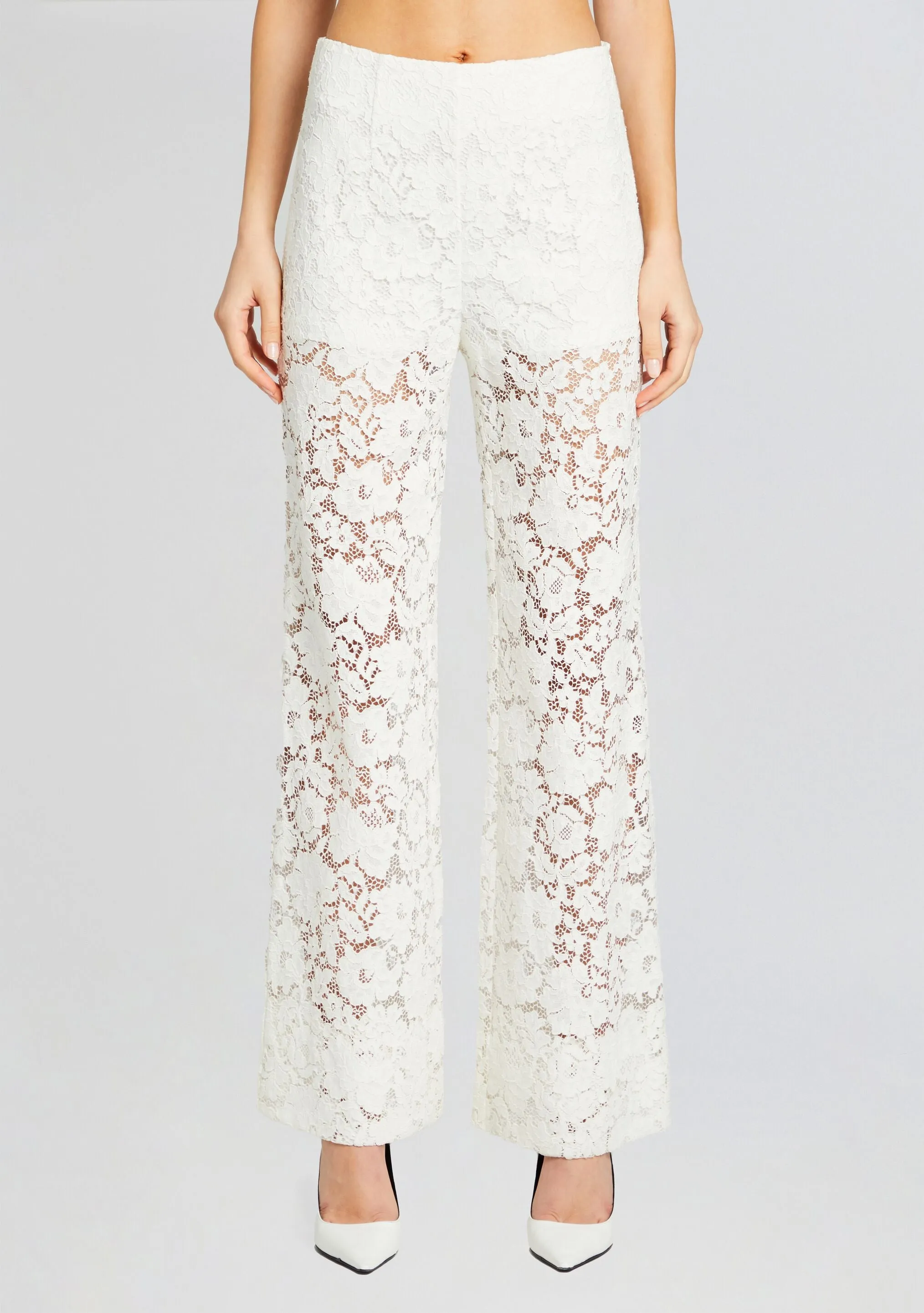 London Lace Flared Pants