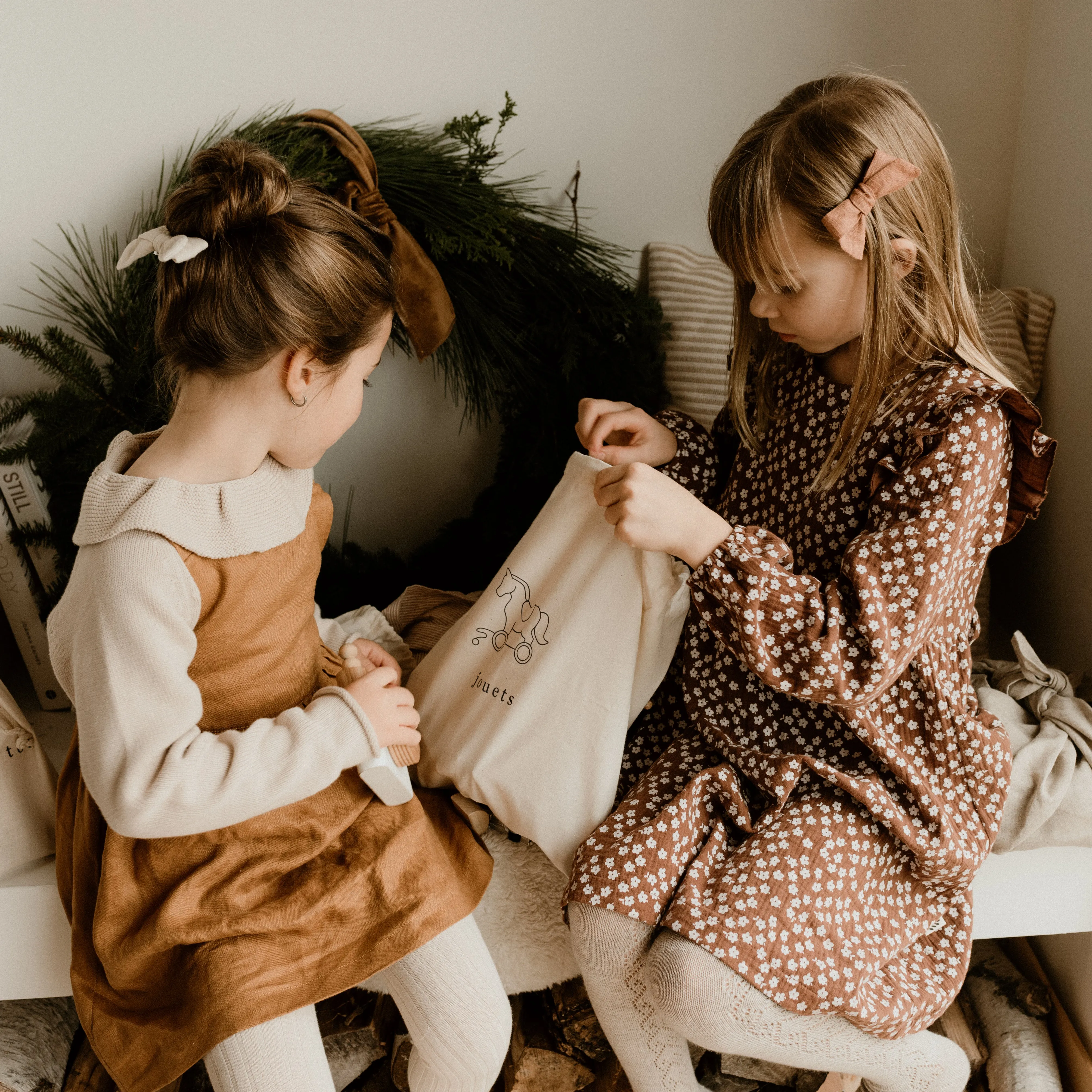 Longsleeve ruffle dress - Noemie