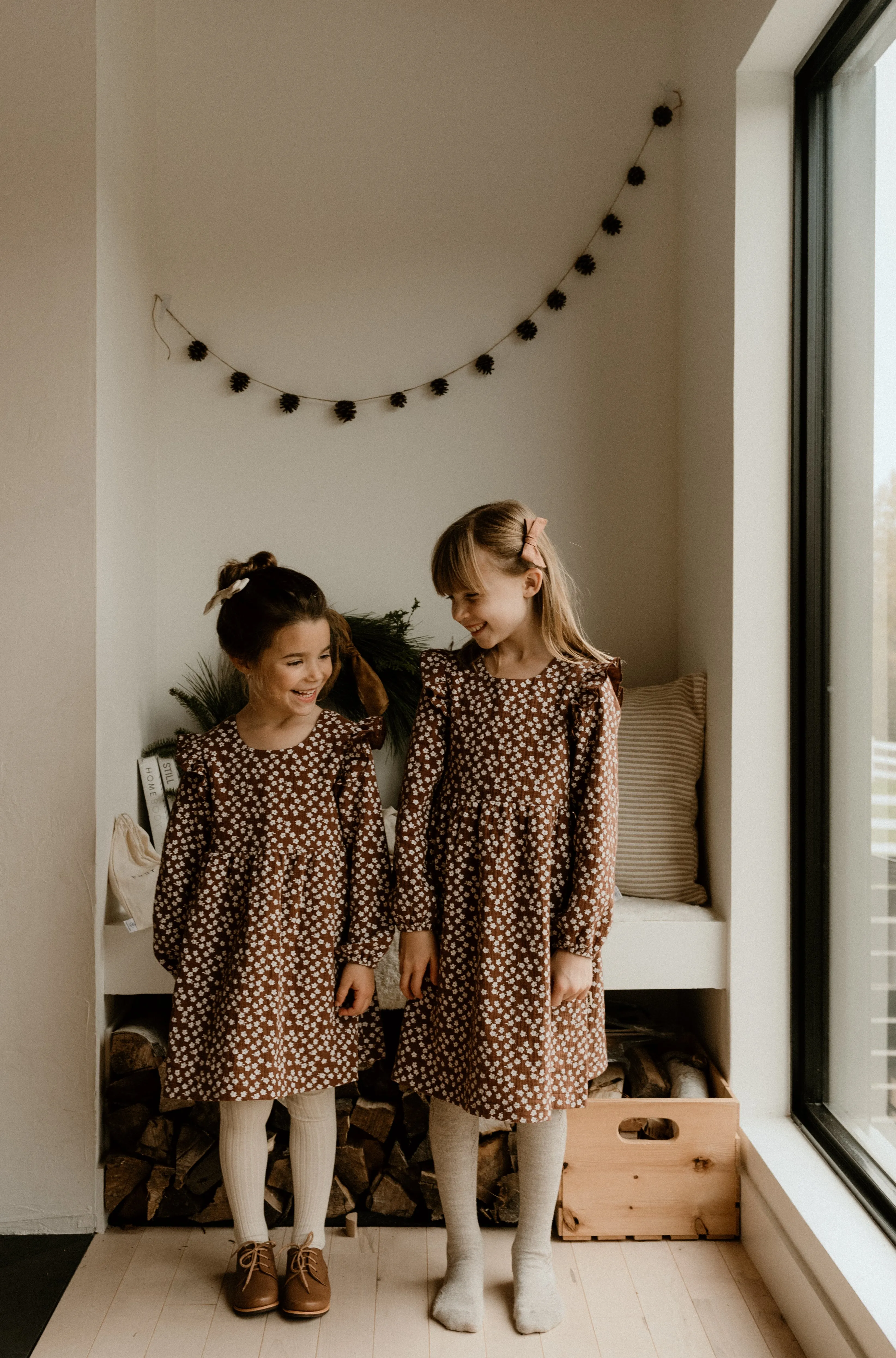 Longsleeve ruffle dress - Noemie