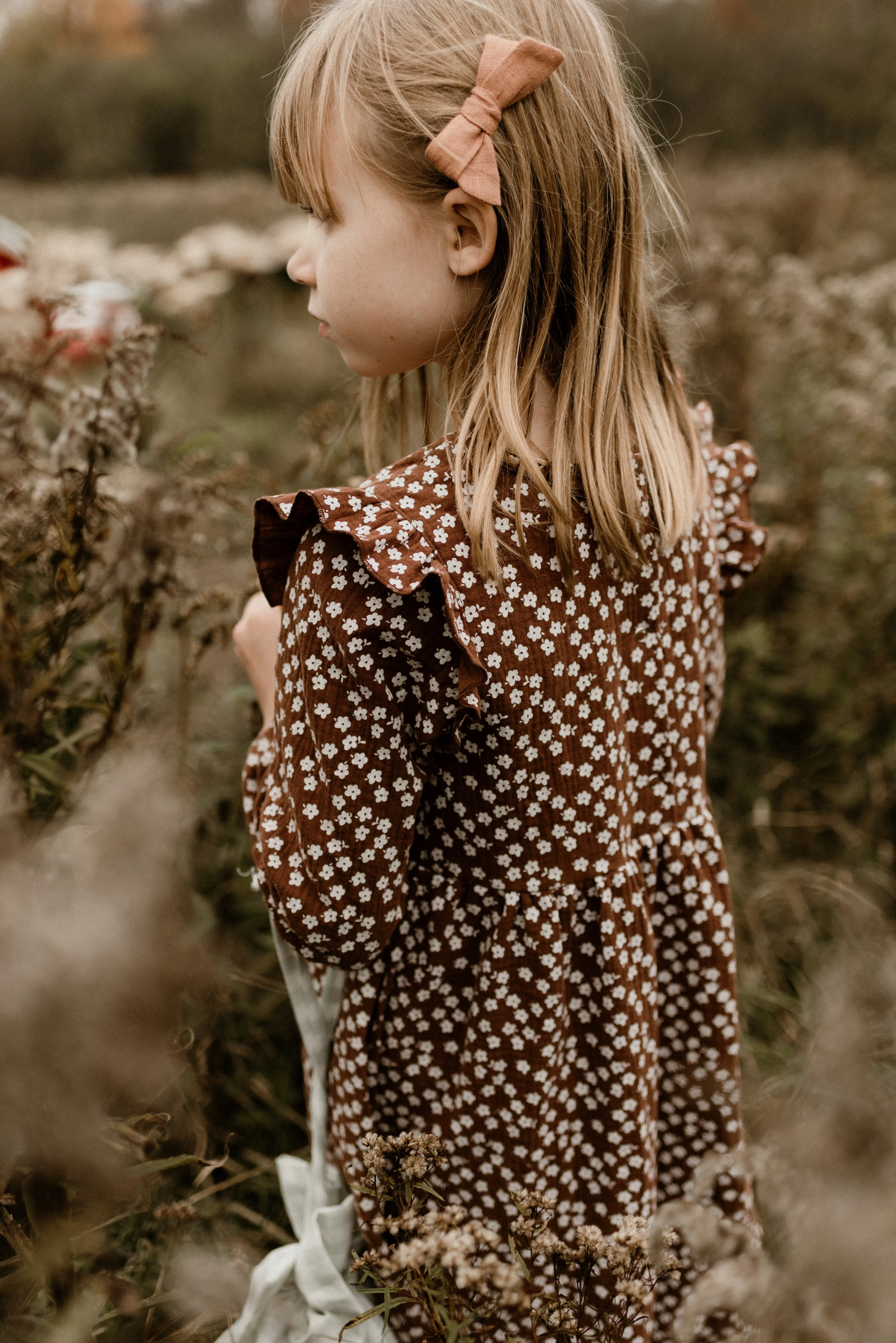 Longsleeve ruffle dress - Noemie