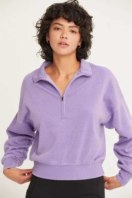 Lucy Half Zip Pullover