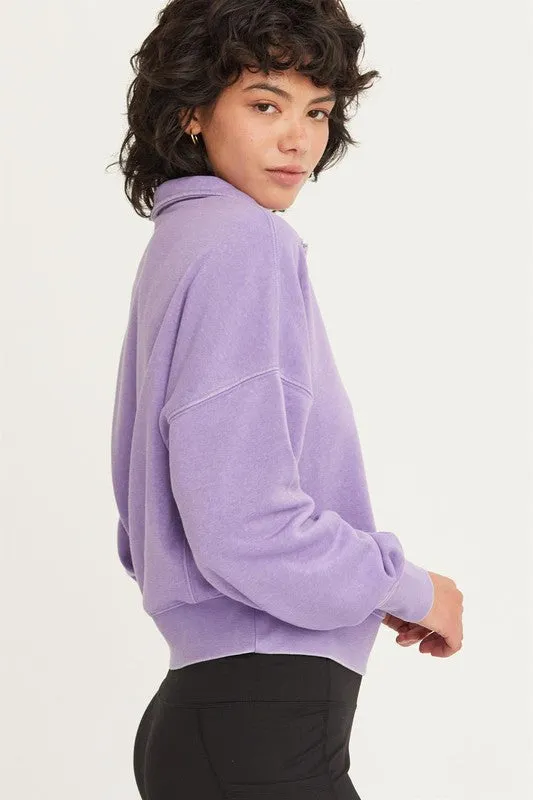 Lucy Half Zip Pullover